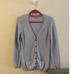Burberry button down sweater cardigan